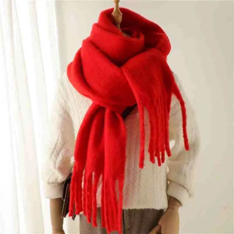 Women's Winter Scarf Cashmere Warm Soft Shawl - EX-STOCK Canada