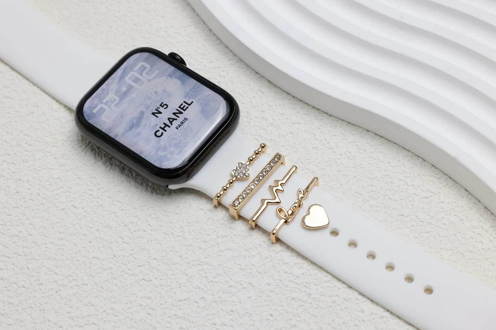 DIY Decorative Buckle Silicone Watch Strap Accessories - EX-STOCK Canada