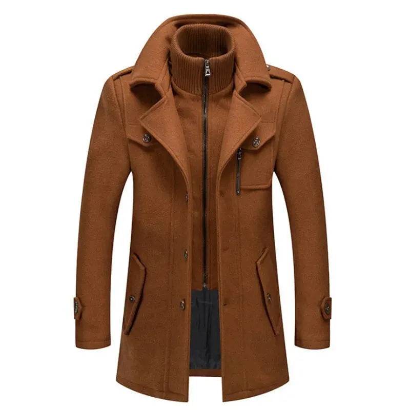 Cold-resistant Plus Cotton Woolen Men's Jacket - EX-STOCK Canada