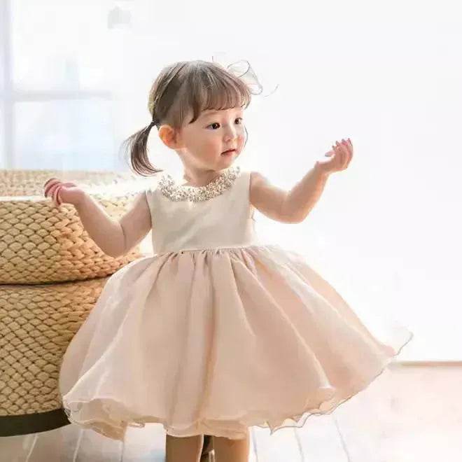 Piano Puffy Gauze Princess Dress Host Birthday Gift Children Dress - EX-STOCK Canada
