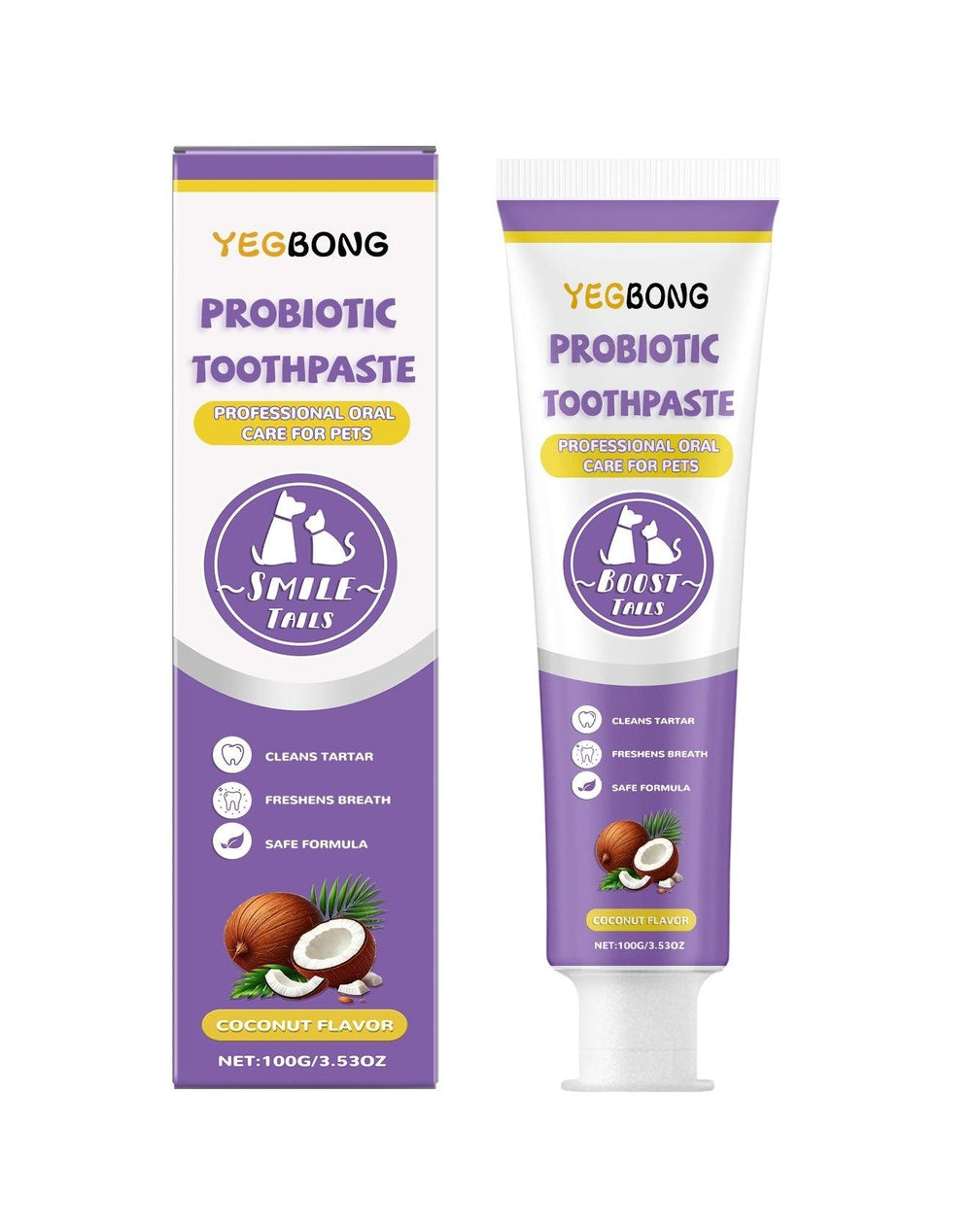 Haustier probiotische Zahncreme