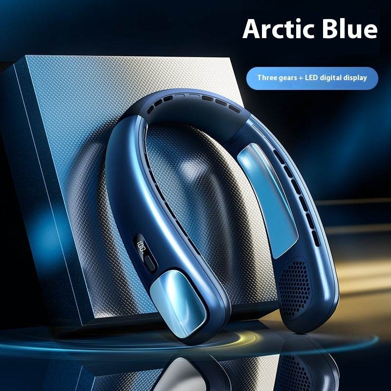 Usb Rechargeable Long Endurance Mute Leaf-free Halter Little Fan Portable Outdoor EX-STOCK CANADA