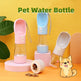 Pet Dog Water Bottle Feeder Bowl Portable Water Food Bottle Pets Outdoor Travel Drinking Dog Bowls Water Bowl For Dogs EX-STOCK Canada