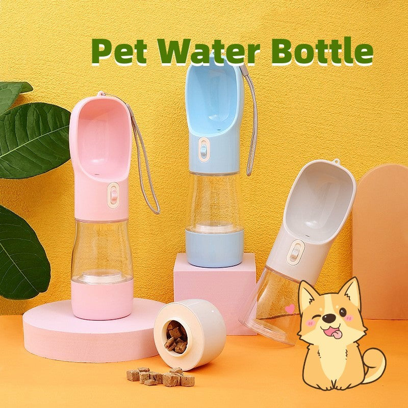 Pet Dog Water Bottle Feeder Bowl Portable Water Food Bottle Pets Outdoor Travel Drinking Dog Bowls Water Bowl For Dogs EX-STOCK Canada