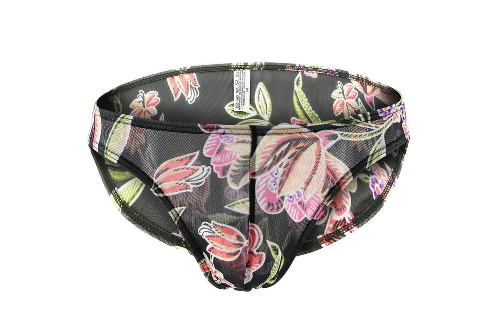 سراويل داخلية شبكية مطبوعة للرجال، قماش ناعم وقابل للتنفس، عبوة بألوان متعددة - EX-STOCK Canada