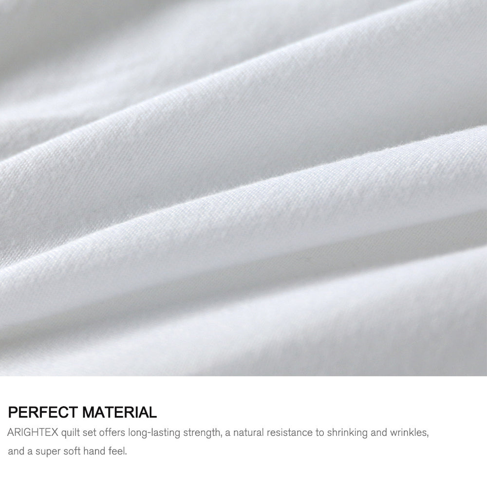 3-piece Set Of Simple And Fresh Blue And White Floral Duvet Cover, Polyester Bedroom Decoration Bedding Set Twin Full Queen King Size EX-STOCK Canada