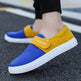 Canvas Flat Shoes Men Velcro Fashion Casual Unisex Sneakers - EX-STOCK Canada