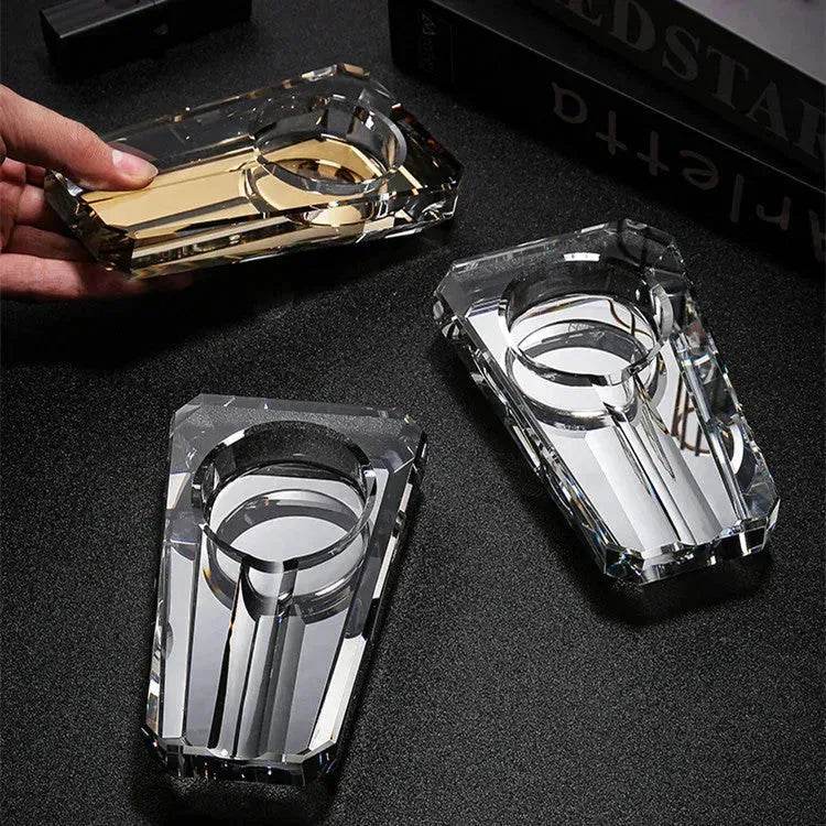 Luxury Crystal Glass Ashtray - EX-STOCK Canada