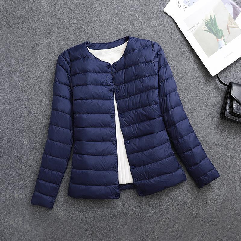 Women's Lightweight Short Inner-wear Round-neck Thermal Jacket - EX-STOCK Canada