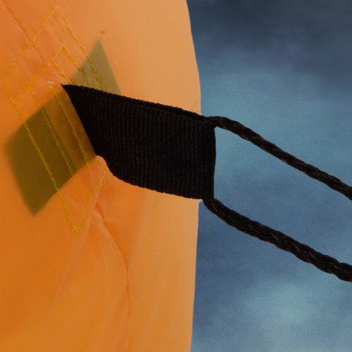 HOMCOM 5ft Inflatable Halloween Decoration Ghost And Pumpkin, Blow Up Outdoor LED Yard Display, Waterproof - EX-STOCK Canada