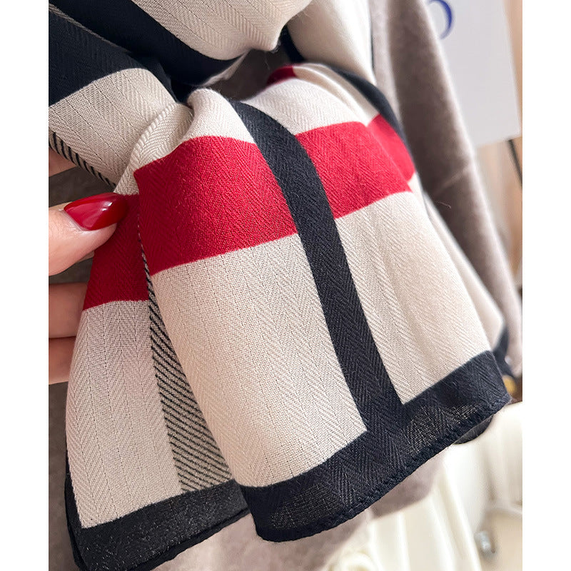 Autumn And Winter Scarf Scarf Warm Talma | EX-STOCK product gallery photo 4