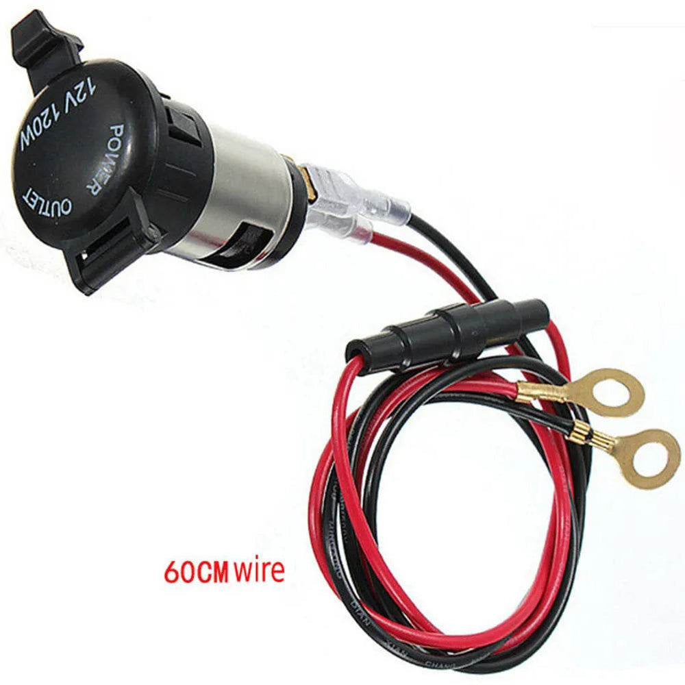 12v Universal Car Power Plug Female Socket Output Auto Cigarette Lighter Ignition 20mm - EX-STOCK Canada