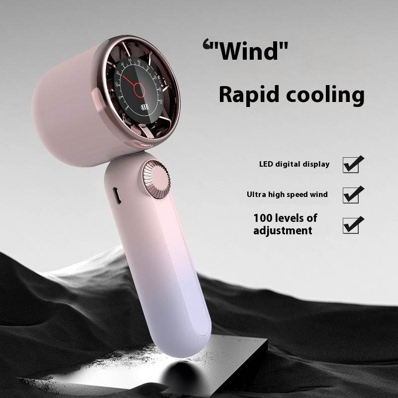 Continuously Variable Transmission Multi-gear Dial Handheld Fan - EX-STOCK Canada