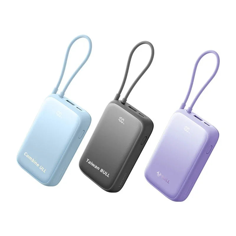 Power Bank 20000 MA Super Large Capacity Fast Charging With Cable EX-STOCK Canada