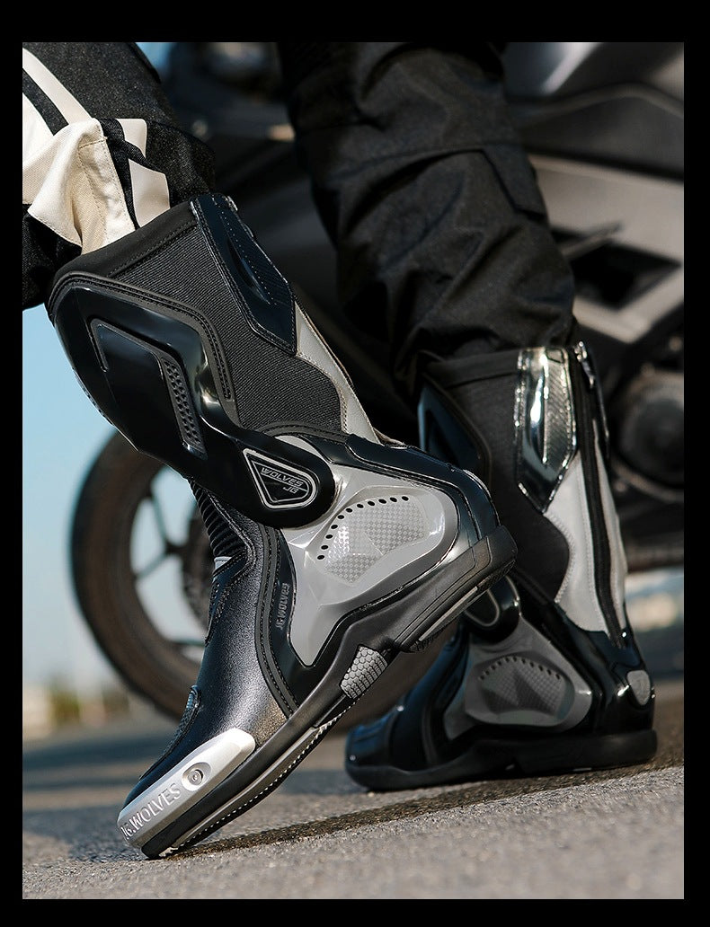 High-top All-round Protective Riding Shoes And Boots Non-slip Wear-resistant | EX-STOCK Canada | Detail 5