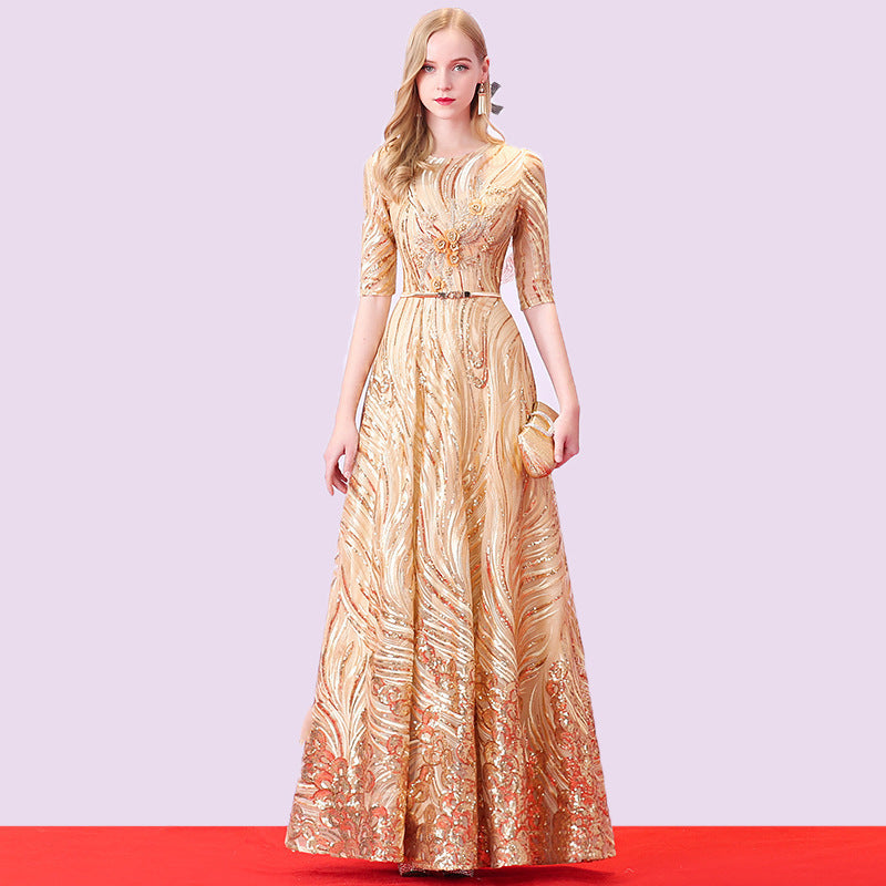 Banquet Elegant And Elegant Dinner Party Host Dress EX-STOCK Canada