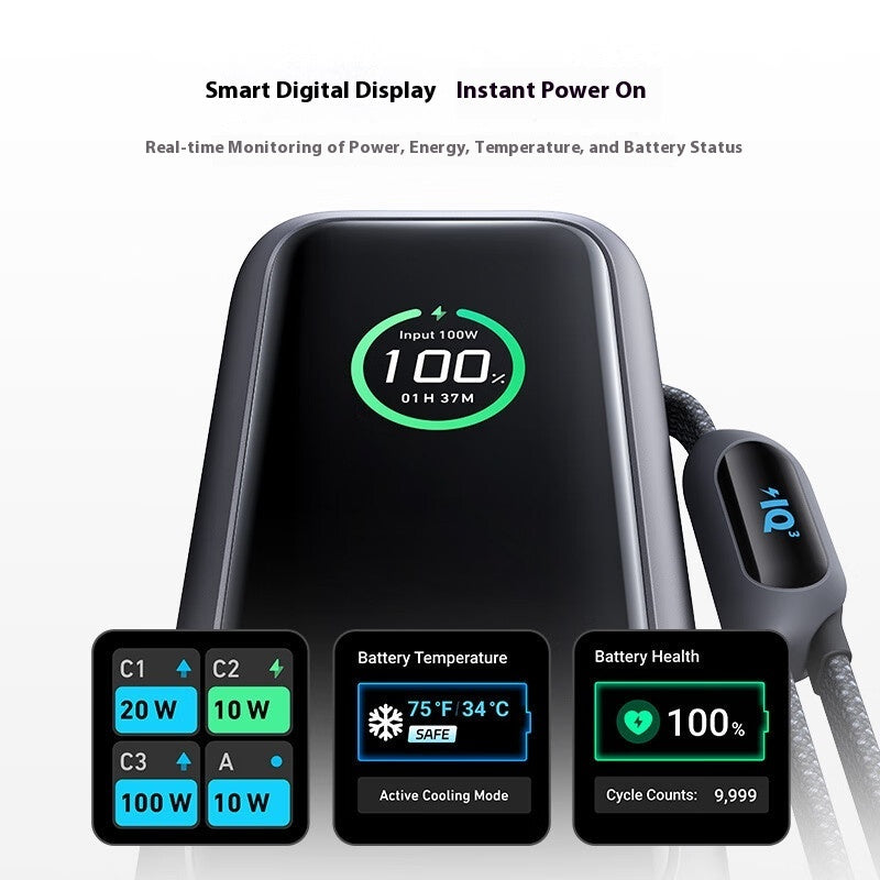Comes With Two-wire Power Bank Fast Charging Mobile Power Supply EX-STOCK Canada