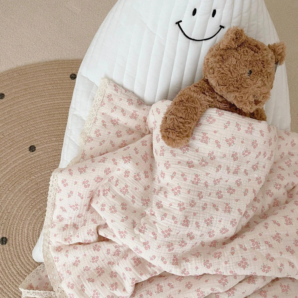 Pure Cotton Class A Double-layer Gauze Summer Air-conditioning Thin Duvet EX-STOCK Canada