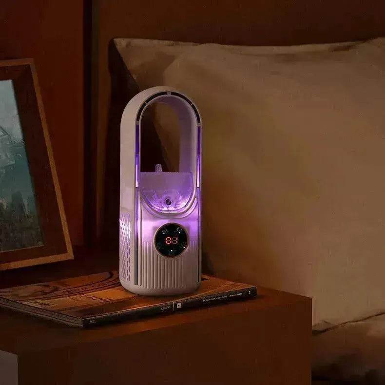 Desktop USB Thermantidote Spray Mute Bladeless Fan - EX-STOCK Canada