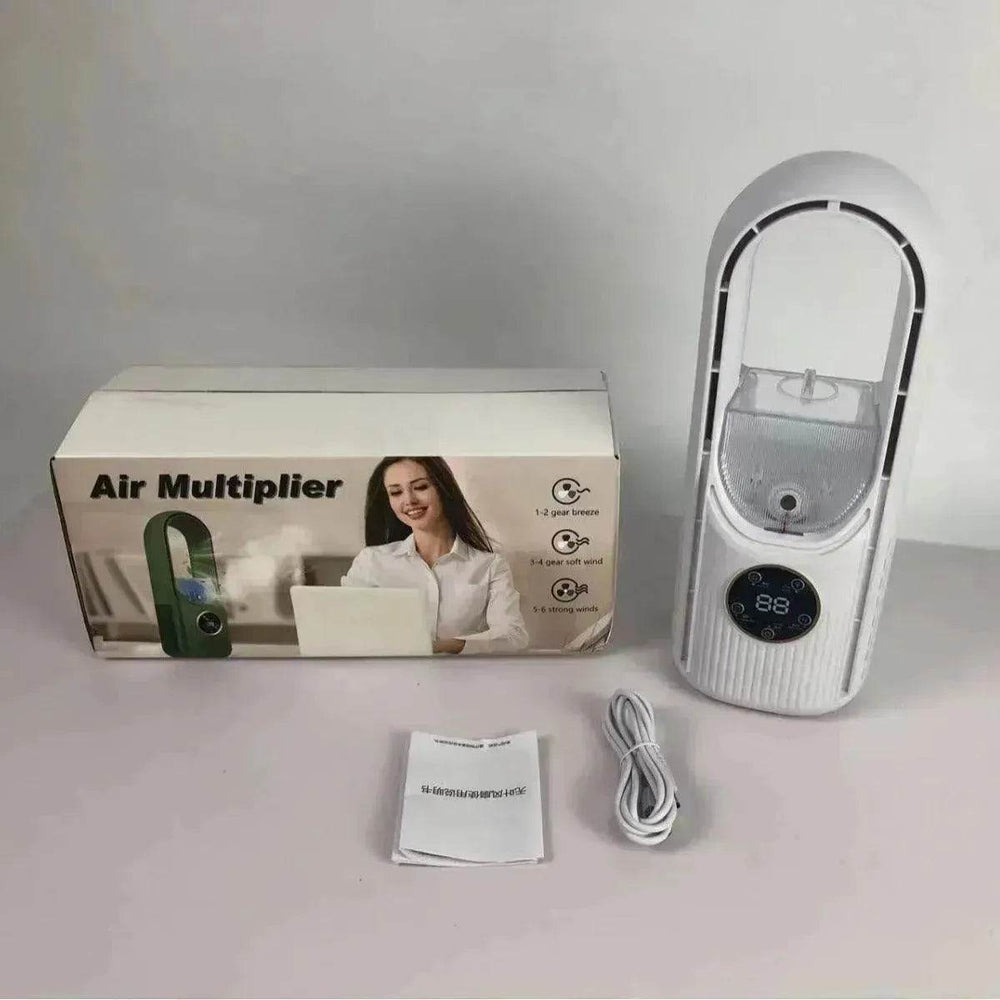 Desktop USB Thermantidote Spray Mute Bladeless Fan - EX-STOCK Canada