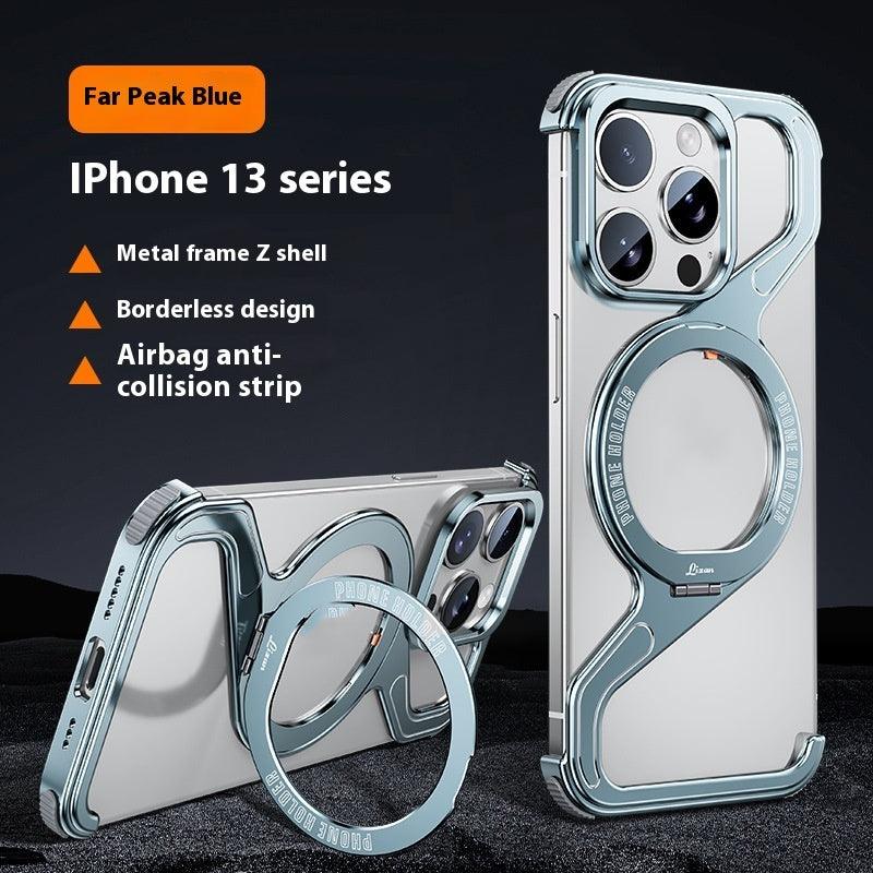 Z-type Metal Bracket Magnetic Phone Case EX-STOCK Canada