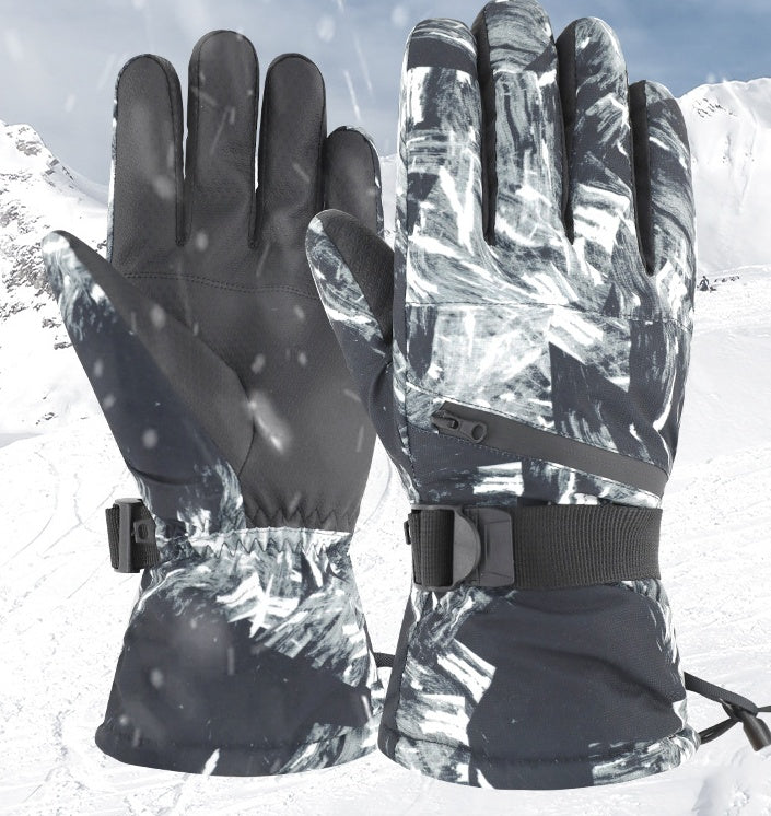 Ski Gloves For Men Winter Cold Outdoor | EX-STOCK product gallery photo 7