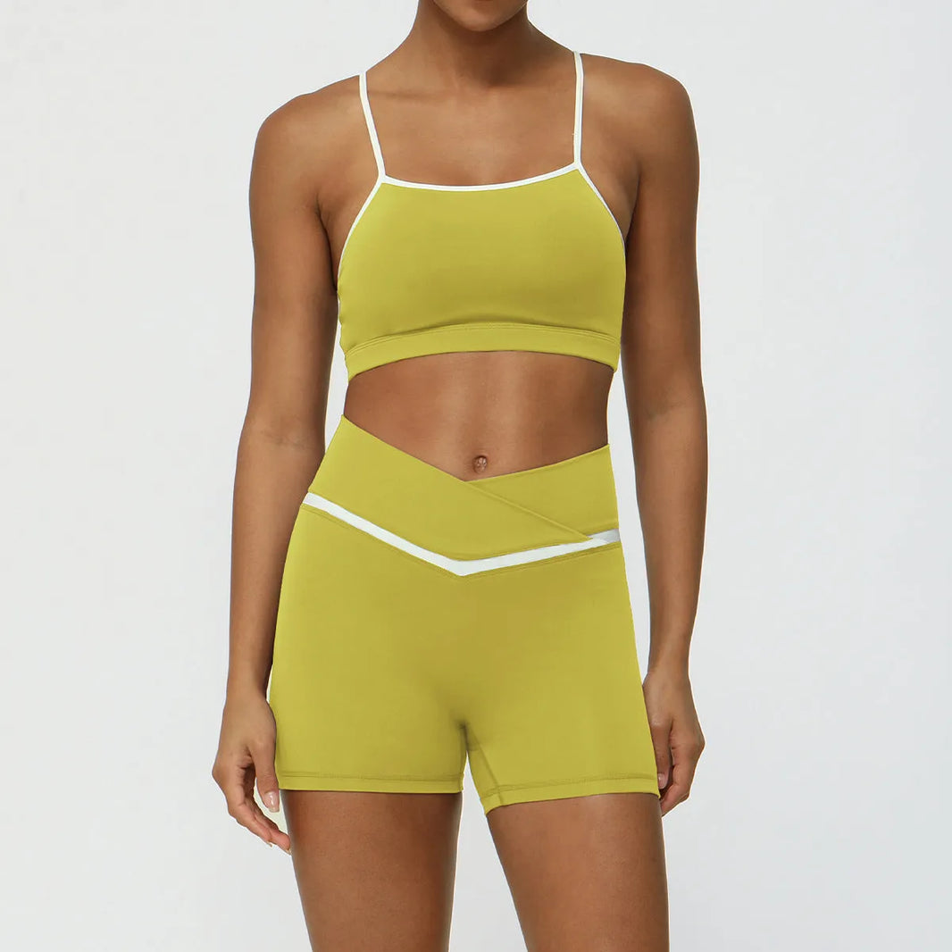 Workout Clothes for Women Running Yoga Outfit Set 2pcs - EX-STOCK CANADA