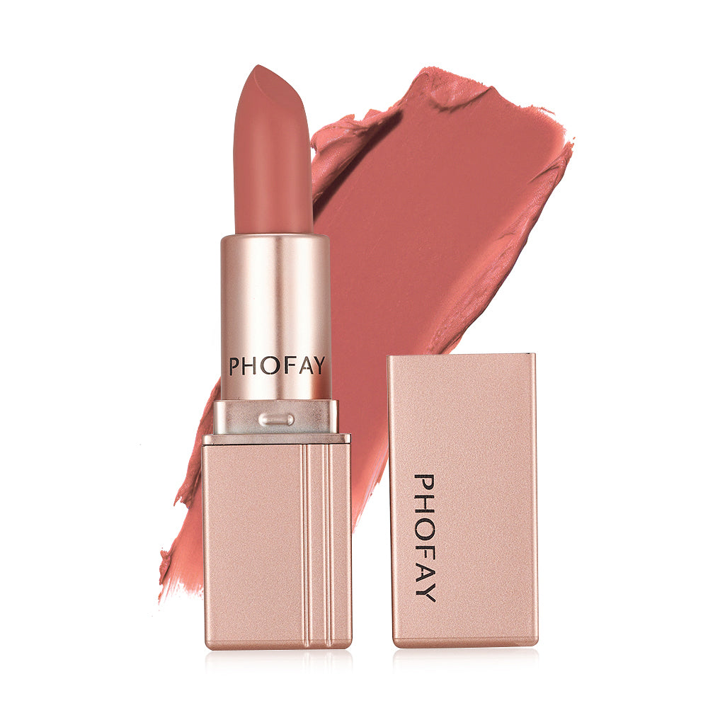 PHOFAY Matte Lipstick – Long-Lasting Waterproof Lip Colour (Singles & Sets)