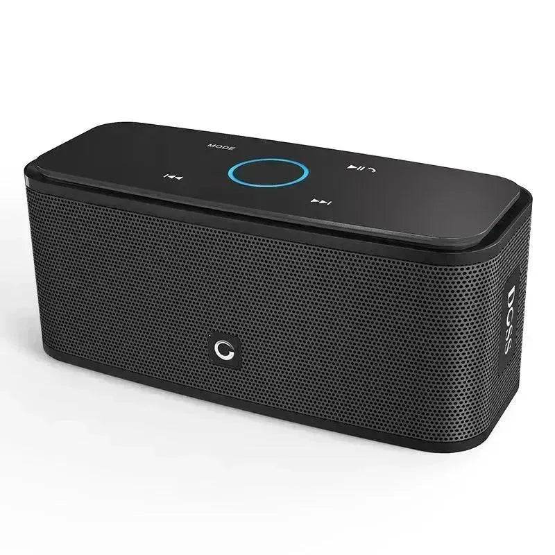 DOSS SoundBox Touch Control Bluetooth Speaker 2*6W Portable Wireless Speakers Stereo Sound Box with Bass and Built-in Mic - EX-STOCK Canada