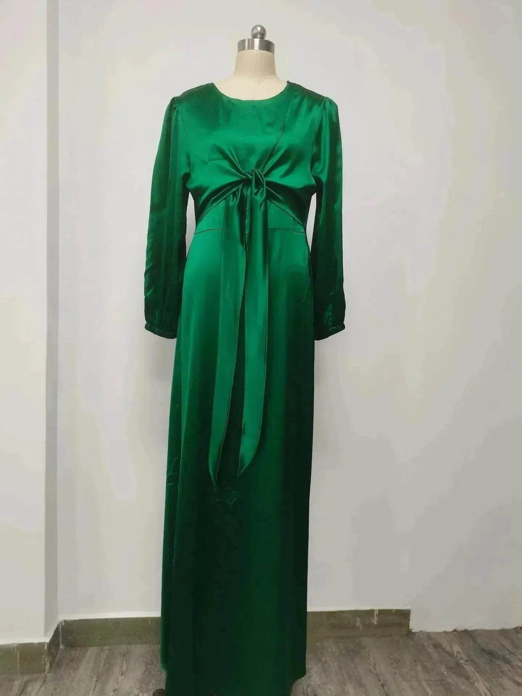 Dubai Middle East Kaftan Abaya Turkey Satin Dress. - EX-STOCK Canada