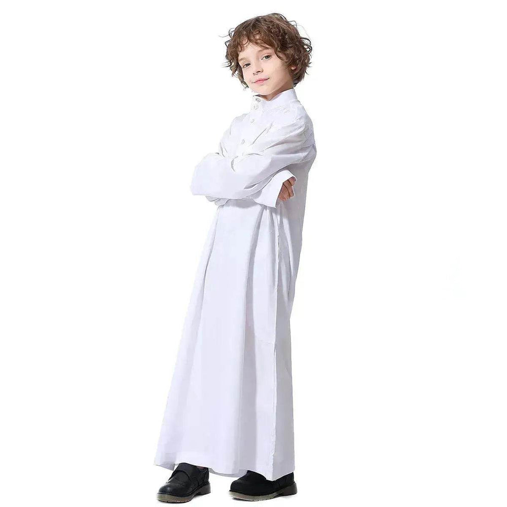 Fashionable and Elegant Dubai Middle Eastern Arab ArabBoys Kaftan Jalabiya Festival Dress Ramadan Moroccan Jalabiya - EX-STOCK Canada
