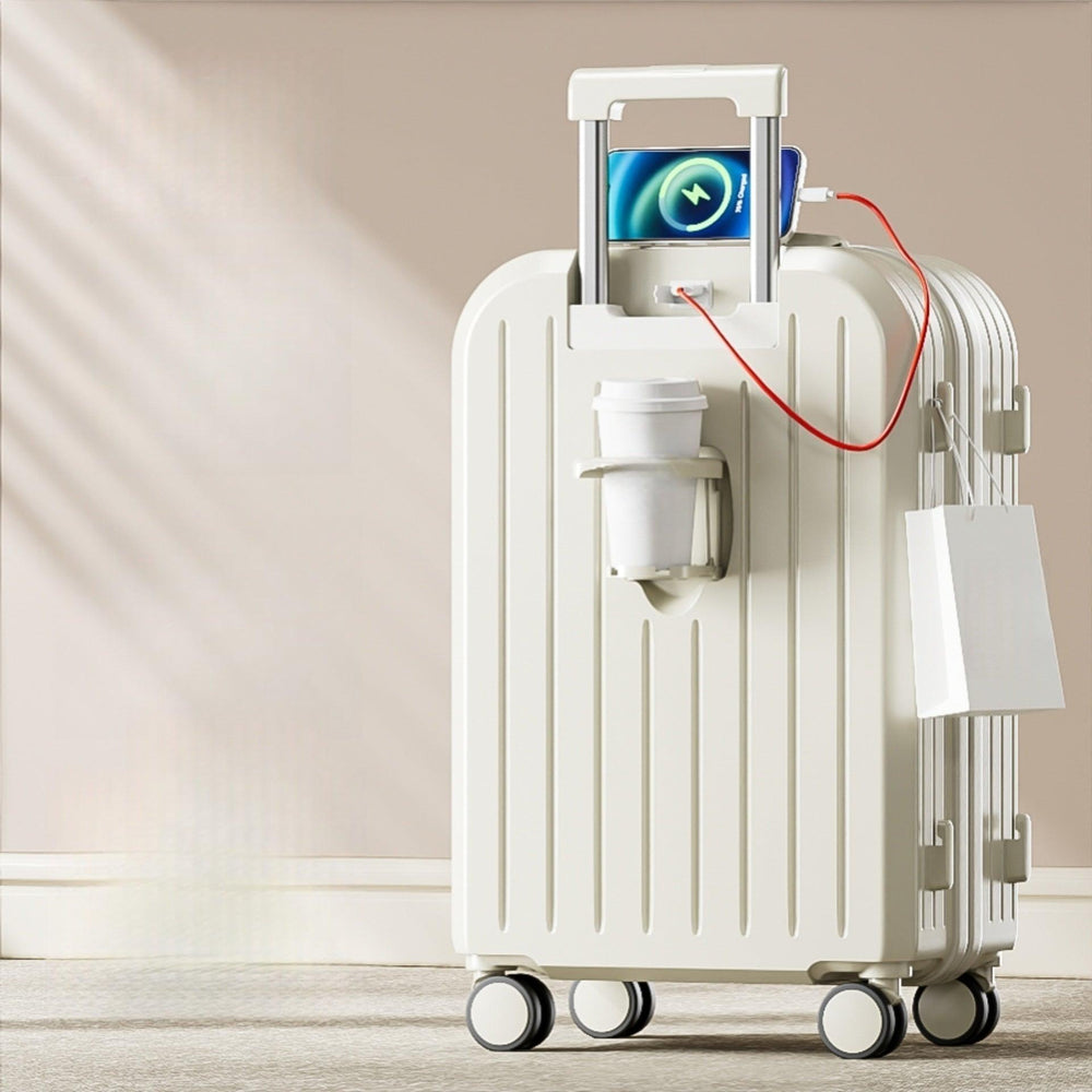 Piccola valigia leggera con password, valigia trolley resistente | EX-STOCK Canada