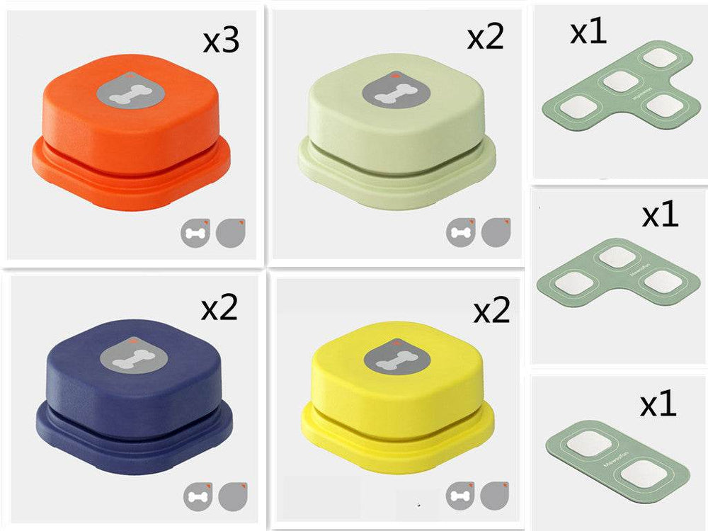 Pet Communication Button One-click Recordable Dog Talking Button - EX-STOCK Canada