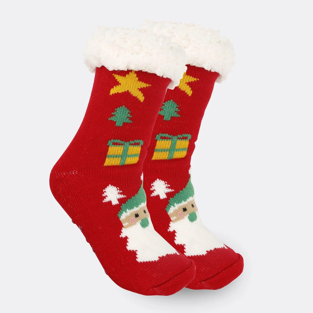 Christmas Women's Thickened Fleece-lined Room Socks EX-STOCK Canada