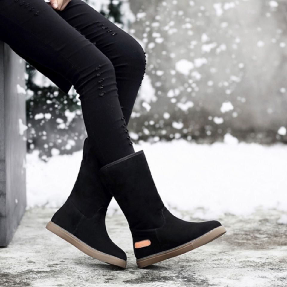 Women's Plush-Lined Mid-Calf Boots 3
