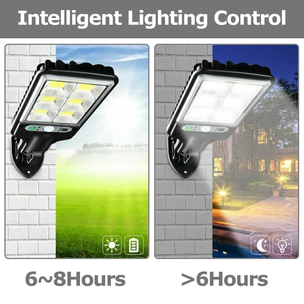 LED Solar Motion Sensor Light Bright Garden Outdoor Street Wall Lamp Solar Wall Lamp Lights Outdoor Road Lamp For Garden, Yard, Garage, Path - EX-STOCK Canada