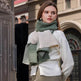 Gradient Mixed-color Scarf Winter Double-sided Wrinkled Imitation Cashmere Scarf Popular Versatile And Elegant Shawl For Women - EX-STOCK Canada