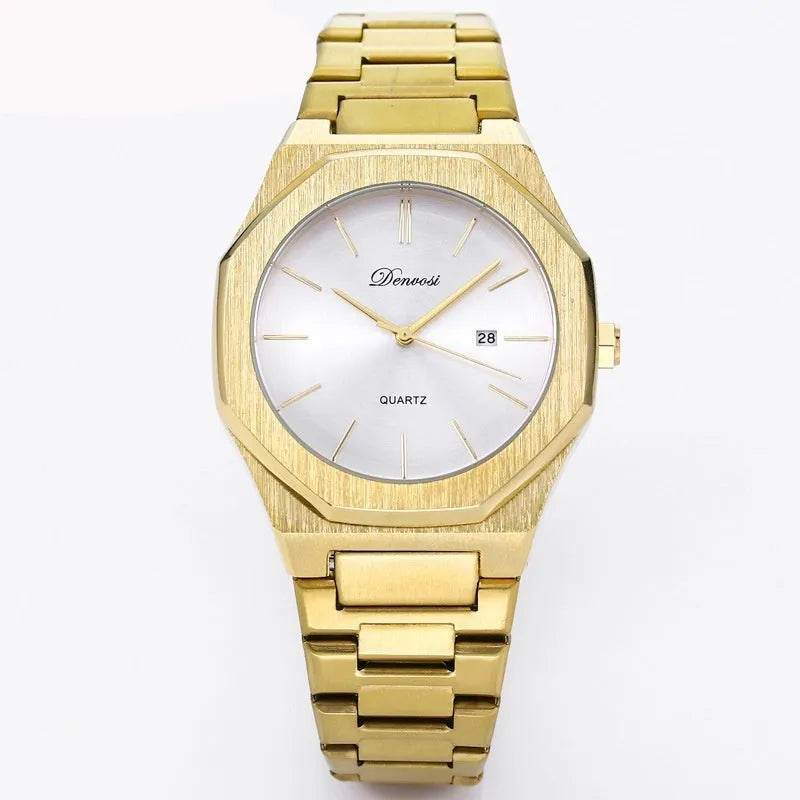 Fashion Stainless Steel Strap Men's Quartz Watch - EX-STOCK Canada