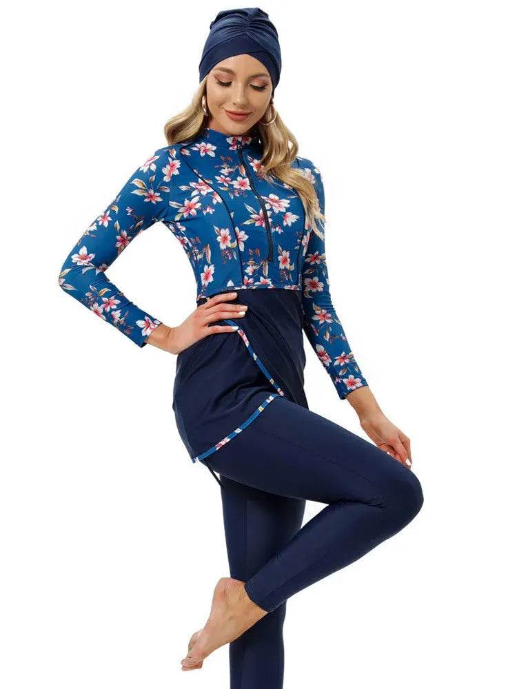 ArabSwimsuit Long-sleeved Trousers Three-piece Suit - EX-STOCK Canada