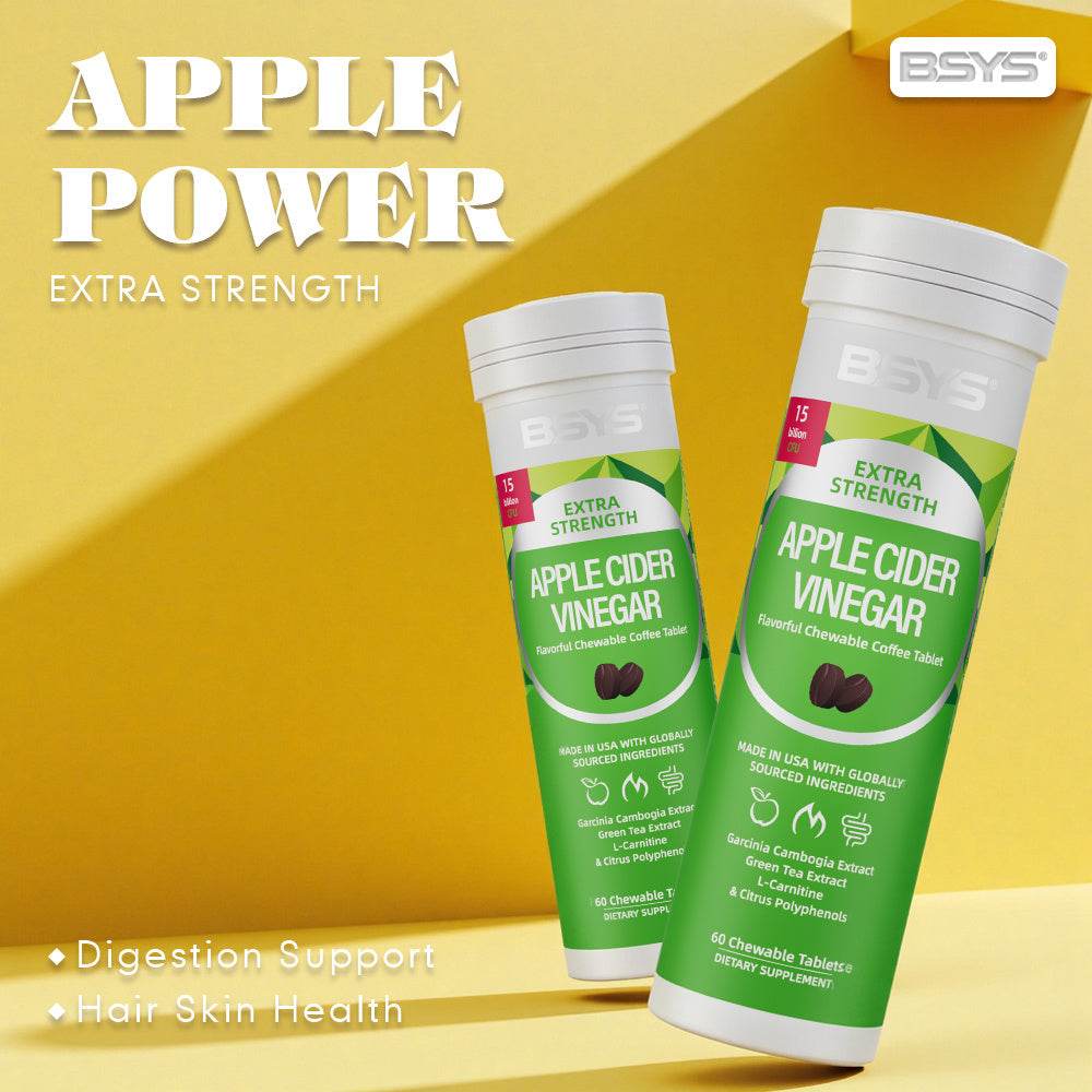 BSYS ACV Coffee Flavor These Chews Are A Game Changer Skip The Harsh ACV Taste Get All The Benefits With A Smooth Roasty Coffee Kick WellnessWins CoffeeLoversEssential - EX-STOCK Canada