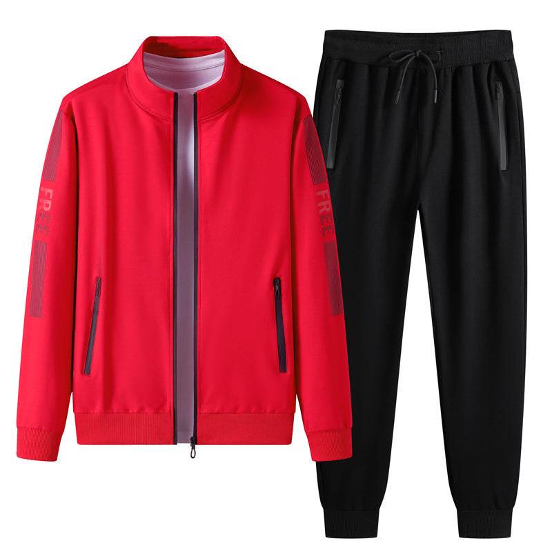 Men's Athleisure Stand Collar Track suit - EX-STOCK Canada