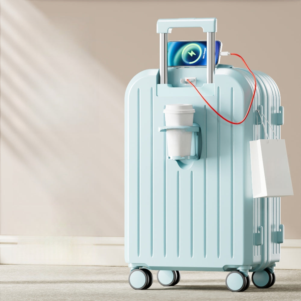 Small Lightweight Password Suitcase Durable Suitcase Trolley Case | EX-STOCK Canada