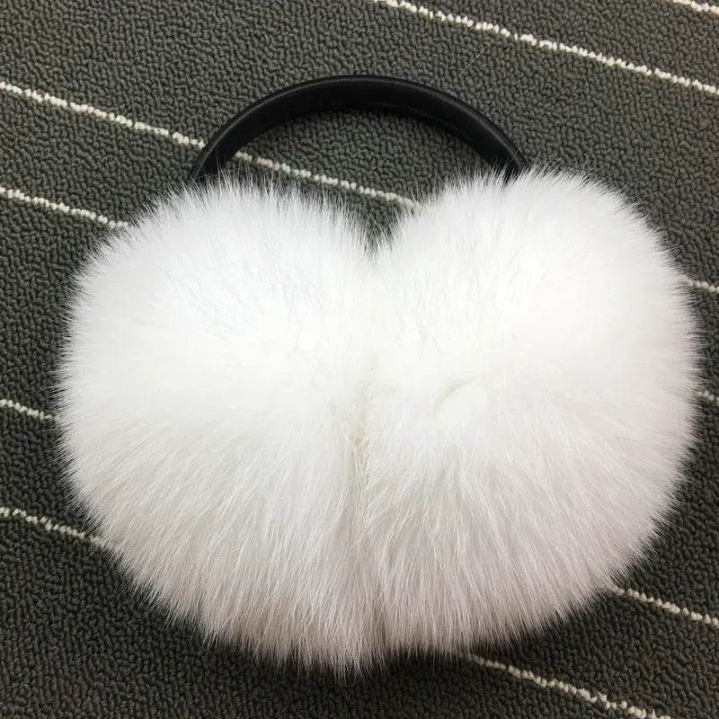 Warm Whole Skin Fox Earmuff Earmuffs Female - EX-STOCK Canada