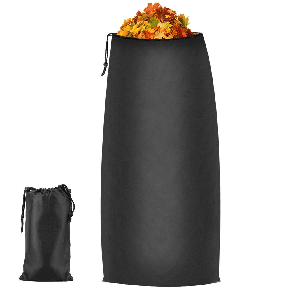 Bolsa para hojas de tractor de césped para cortacésped montado, bolsa de hojas reutilizable de gran capacidad, bolsa recogedora de césped negraEX-STOCK Canada