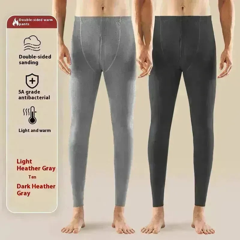 Longs leggings de pantalons de compression chaude des hommes longs pour hommes