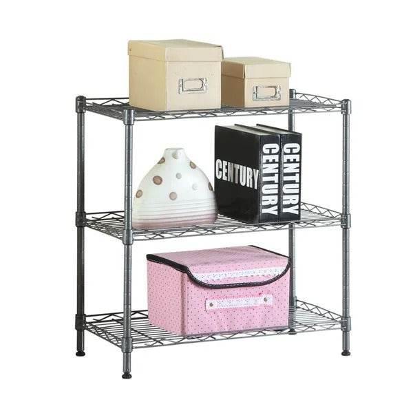 Concise 3 Layers Carbon Steel PP Storage Rack, Kitchen Storage Rack RT - EX-STOCK Canada