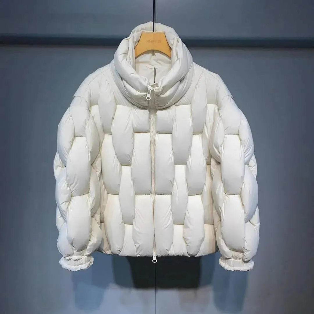 Men's Winter Cotton Thick Warm Puffer Jacket Street Hip pop style - EX-STOCK Canada