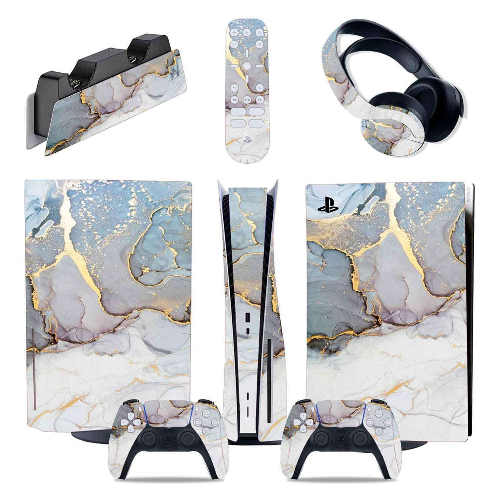 مجموعة ملصقات PS5 ملصق كامل للجهازEX-STOCK Canada