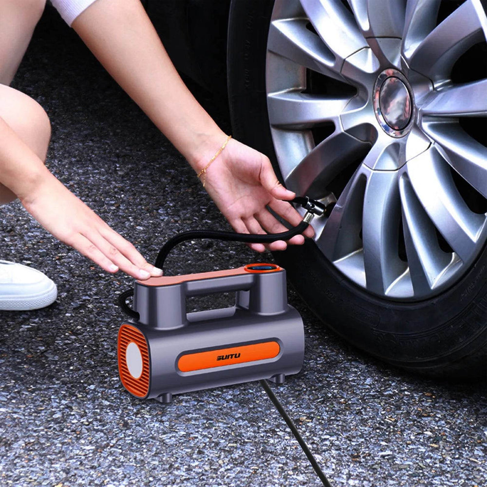Tire Inflator 12V DC Portable Compressor Electric DC Auto Tire Pumps For Car Tires - EX-STOCK Canada