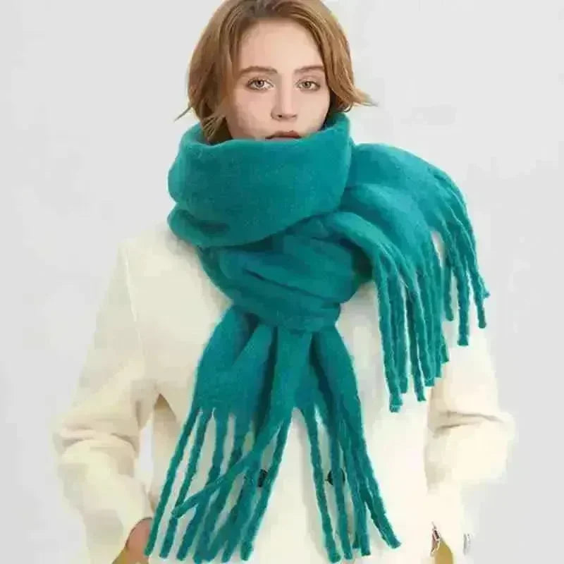 Women's Winter Scarf Cashmere Warm Soft Shawl - EX-STOCK CANADA
